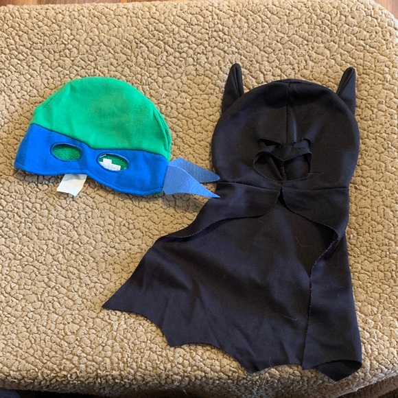 Build-A-Bear Batman and Ninja Turtles masks - Picture 1 of 1